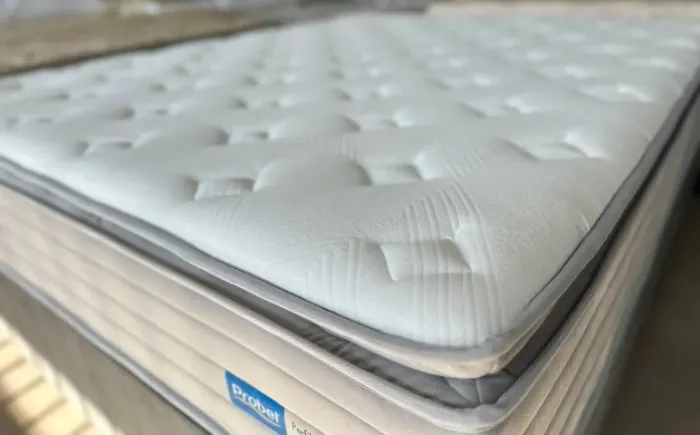 Cama King Size Perfil D33 Probel Base Mais Colchão Melhor Em Bem Estar Nova