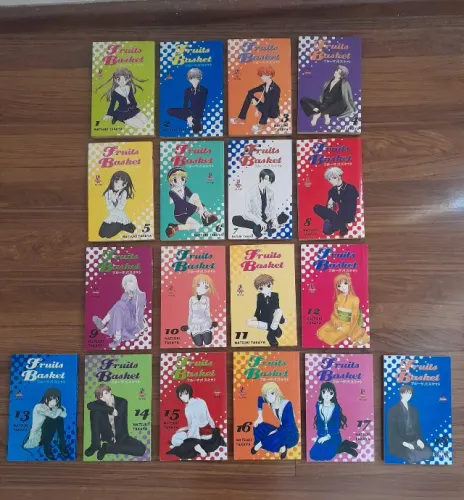 Mangás Fruits Basket - 1998 à 2006 - 01 à 18 - Incompleto