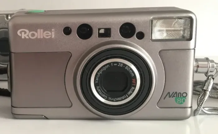 Camera Analogica Rollei Nano 80 - Rara - Kit Completo - Testada