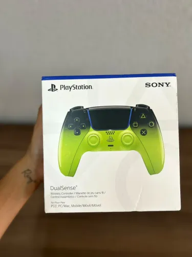 Controle Sony DualSense Hyperpop Remix Green
