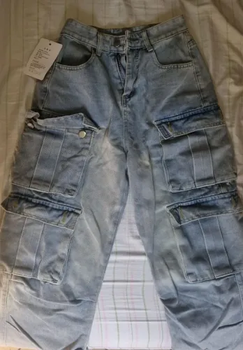Calça cargo moda gringa