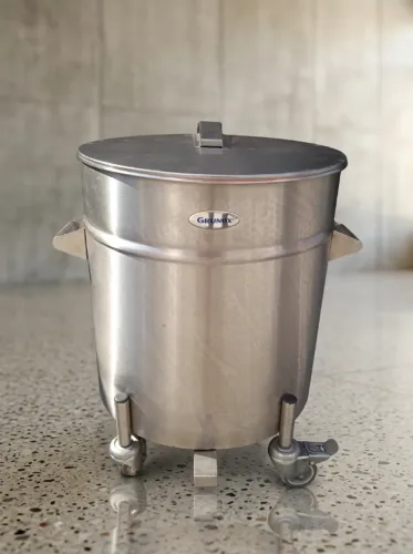 Carro para Detritos em Aço Inox