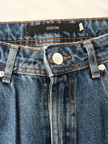 calça jeans youcom azul claro 42