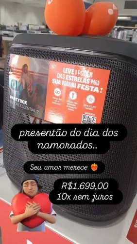 cxa de som JBL