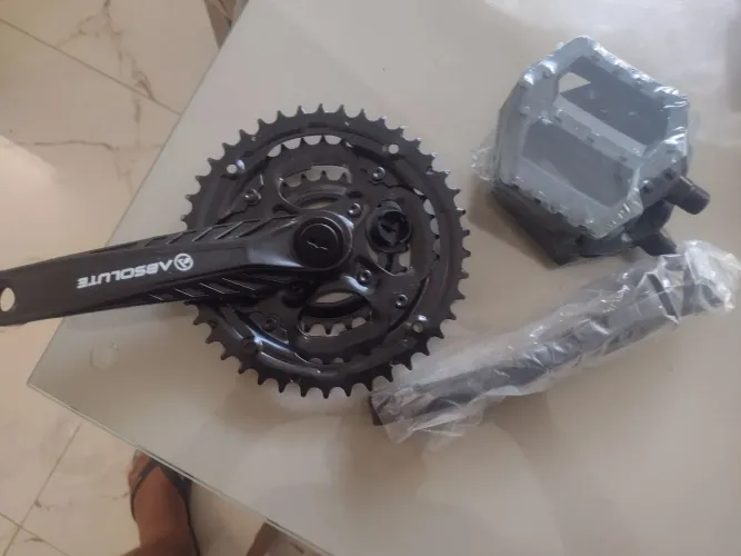 Vendo kit para bicicleta com banco GTA kit de catraca e jogo de câmbio novos