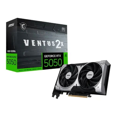 [NOVO] PLACA DE VIDEO MSI RTX 5050 8GB VENTUS 2X - Lacrada com NF Garantia