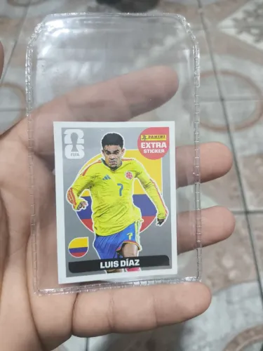 Figurinha EXTRA STICKER LEGEND Luiz Diaz PRATA