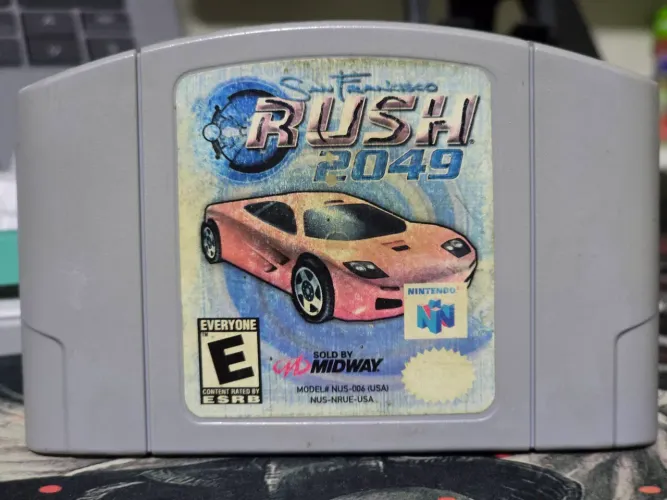 San Francisco Rush 2049, Nintendo 64, Jogo Original, Labels Originais