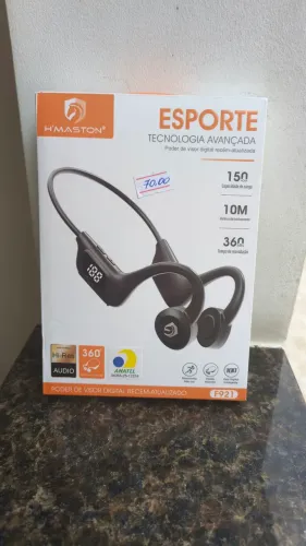 Fone esportivo bluetooth+ entrada pra micro SD top
