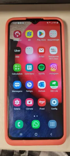 Celular Samsung Galaxy A02s c/capa e película