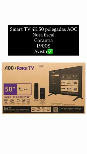 Tv AOC 50 polegadas 