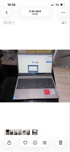 Notebook compara I5