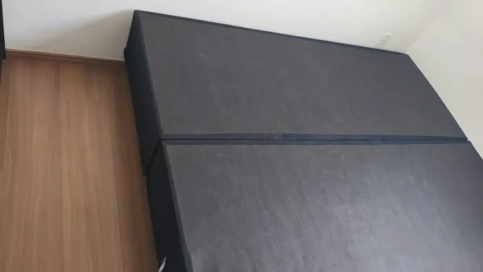 Box cama casal Queen bipartido