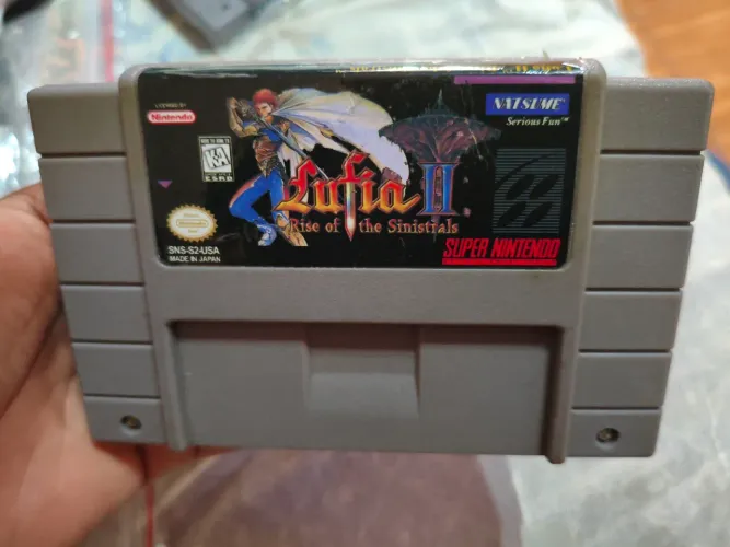 LUfia 2 Original SUPER NINTENDO 