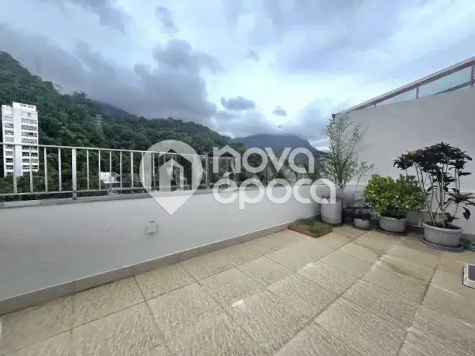 Gávea | Cobertura 4 quartos, sendo 4 suites