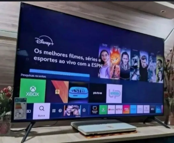 Tv Samsung 50" Smart 4k  Cristal N.fiscal é Caixa 1490