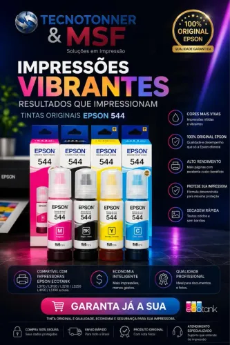 TINTAS ORIGINAIS ECOTANK EPSON 544