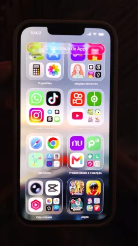 VENDO IPHONE 13 normal 128 gigas semi novo Face ID ok 