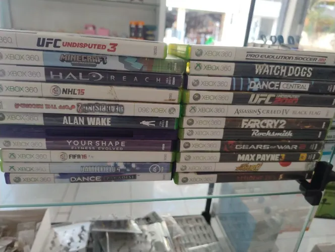 Lote de jogos Xbox 360