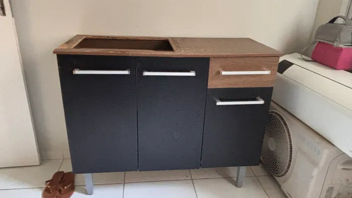 Balcão para cooktop