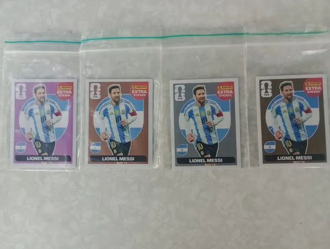Figurinhas extra da copa