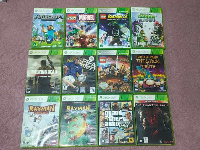 Jogos Xbox 360 originais