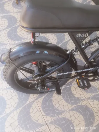 Bicicleta elétrica g60 1000 wats