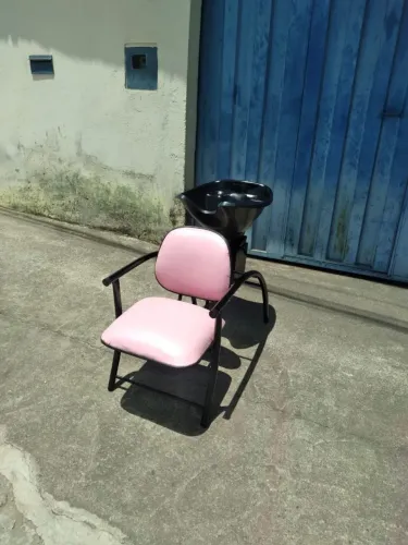 Lavatório cuba de fibra completo com aquecedor 