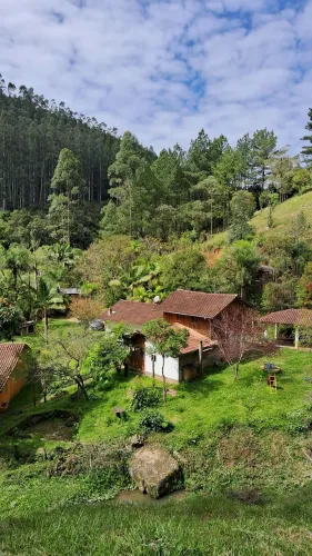 Sítio completo com cachoeira em Anitápolis-SC 