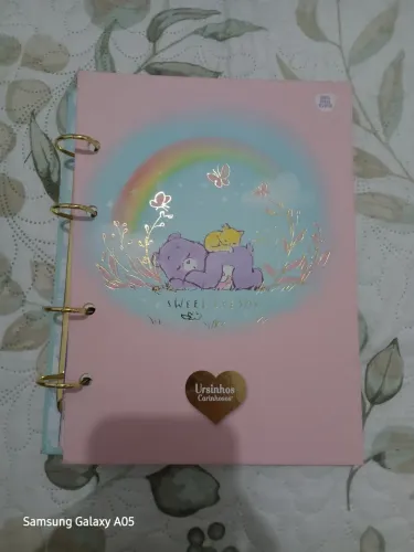 Fichário ursinhos carinhosos