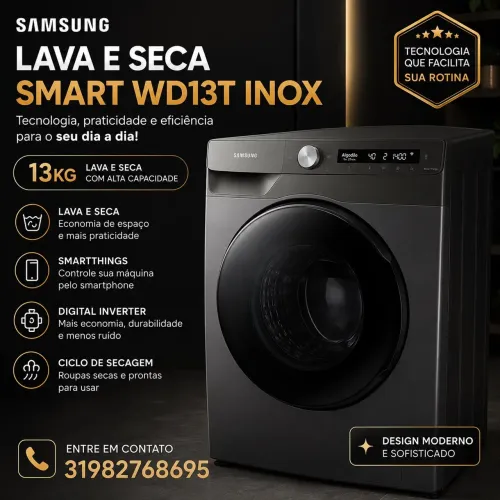 Lave e Seca Samsung