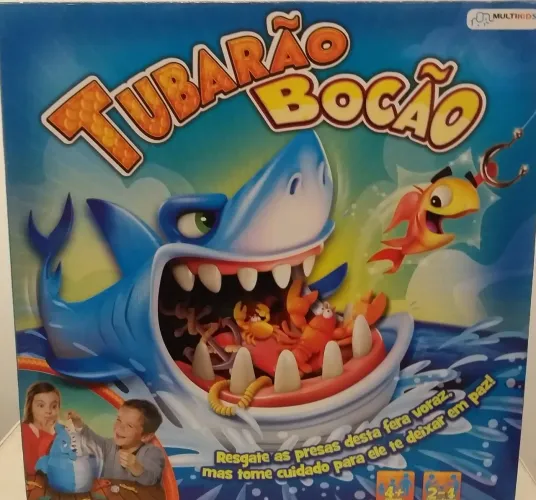 Jogo Tubarão Bocão Multikids