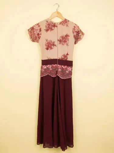 Vestido de Festa, Cor Marsala