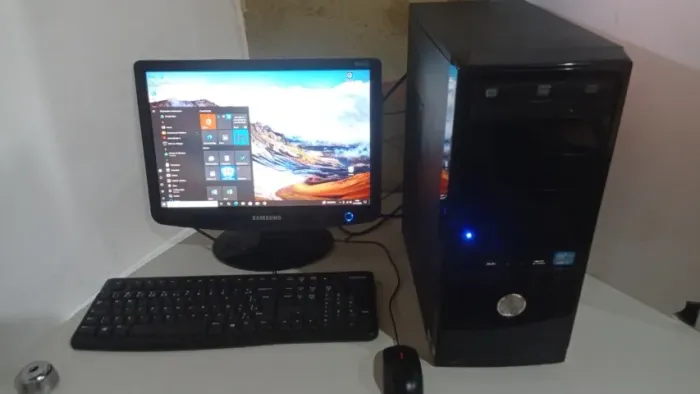 Computador i3/SSD/8G/Wi-Fi. Completo c/ Garantia
