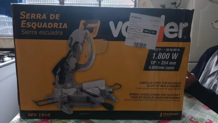 Serra de esquadria Vonder nova nunca usada 