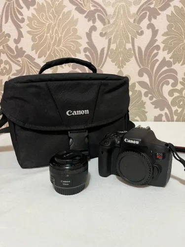 Canon T6i + lente 50mm 1.8 Canon
