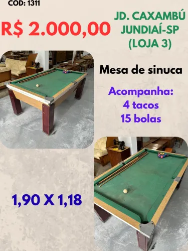 Mesa de sinuca