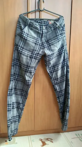 Calça xadrez onbongo N40