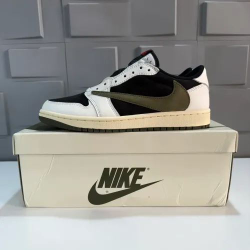 Air Jordan 1 Low x Travis Scott Olive 39