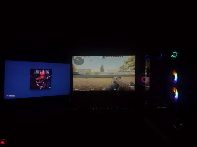 RYZEN 5600G + RX 6500XT + 2 MONITORES PC GAMER