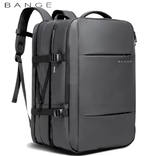 Mochila Cinza BANGE Original 37L - Nova, Lacrada e Premium
