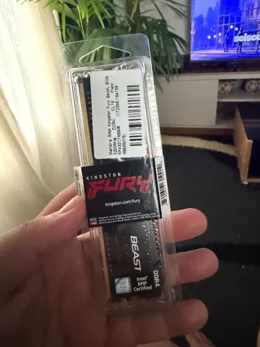 Memória ddr4 kingston lacrada