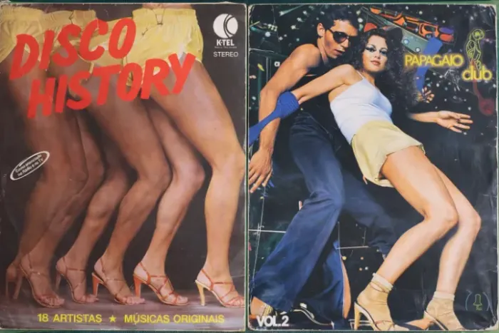 Combo 2 LPs Disco Anos 70 - Disco History + Papagaio Disco Club Vol. 2 (Testados)