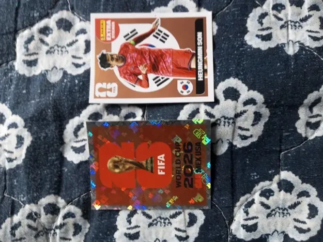 figurinhas da copa: taca laranja+ legend do son bronze