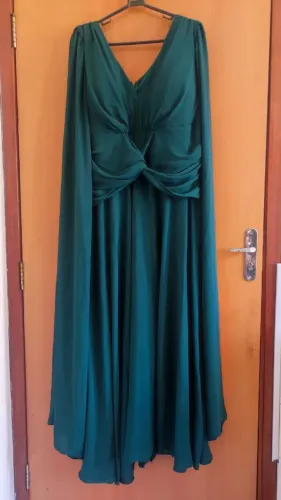 Vestido de Festa Verde - Marcia Azevedo