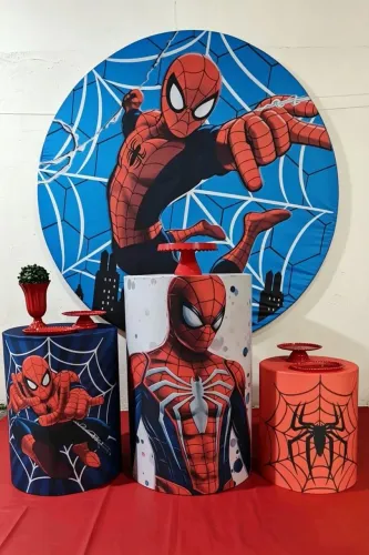 Kit Pegue e Monte Homem Aranha
