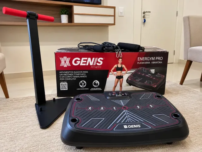 Genis Energym Pro | Plataforma Vibratória Polishop