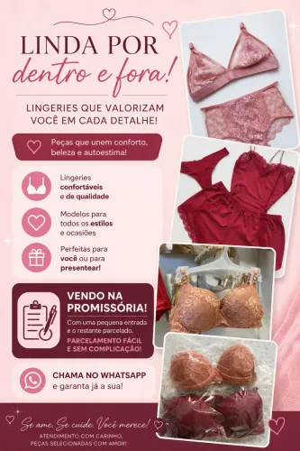 Lingerie na PROMISSÓRIA