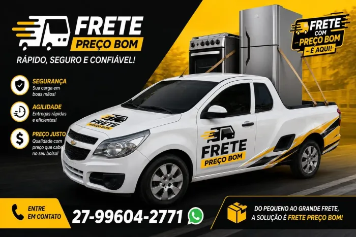 Frete preço bom 