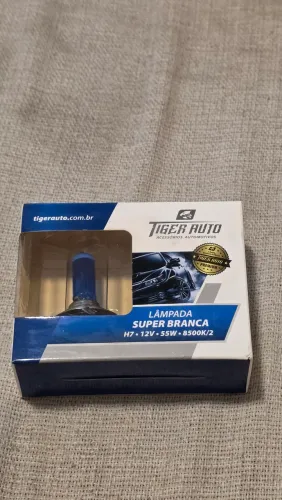Lâmpada Super Branca - H7 - 12V - 55w - 8500K/2